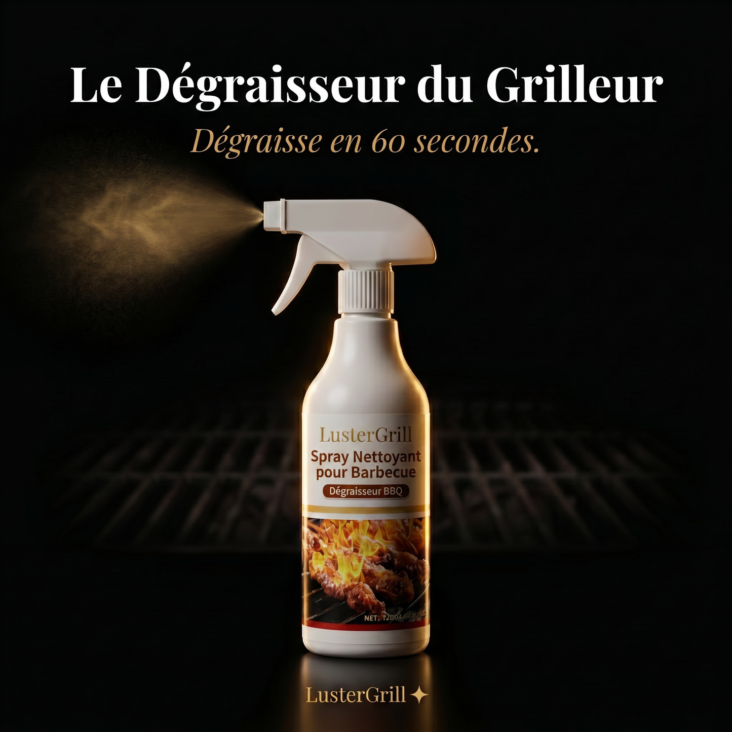 Le Dégraisseur du Grilleur — Spray Dégraissant Concentré