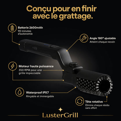 LusterGrill —  Brosse BBQ Électrique