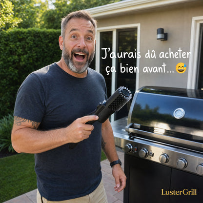 LusterGrill —  Brosse BBQ Électrique