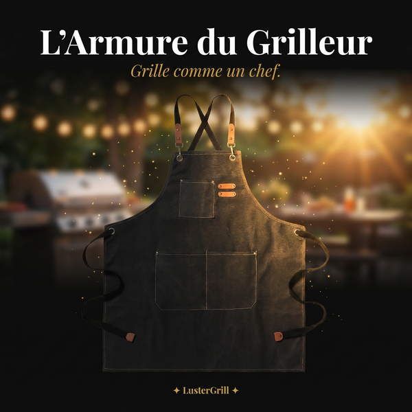 L'Armure du Grilleur — Tablier Canvas Premium