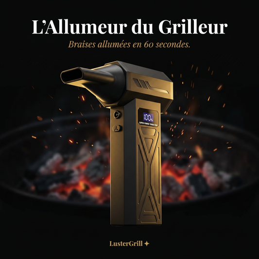 L'Allumeur du Grilleur — Souffleur Turbo Sans Fil