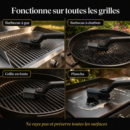 LusterGrill —  Brosse BBQ Électrique